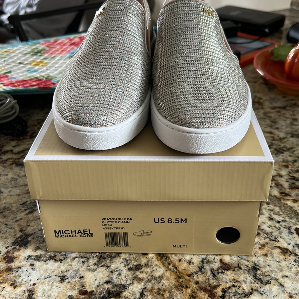 Women’s Michael Kors slip on shoes… brand new only tried on…$65